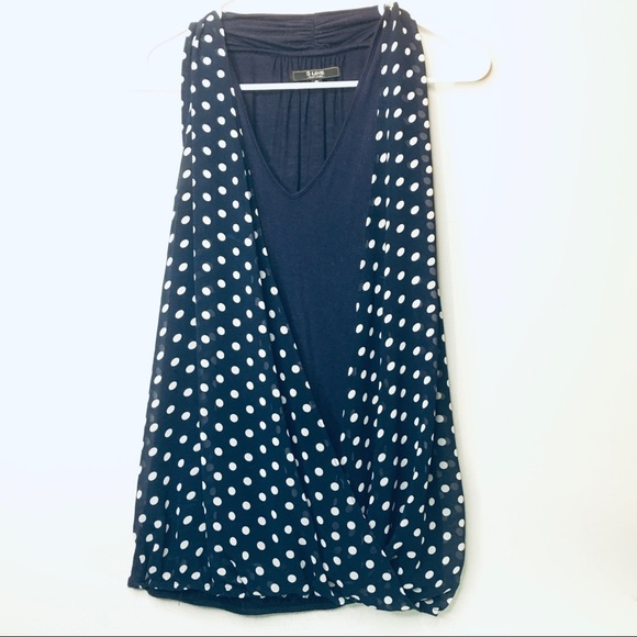 S Line Tops - 5/$25 S Line Navy Blousy Top